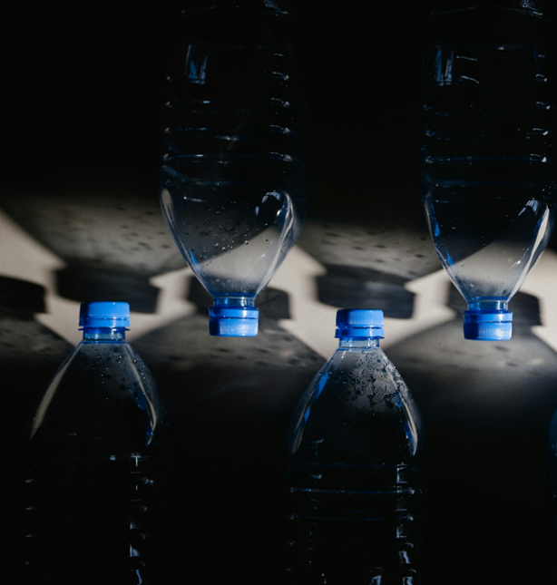 Køb tre liter vand pr person pr dag til dit hjemmeberedskab